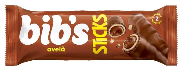 Chocolate Bibs Sticks 29g Avela