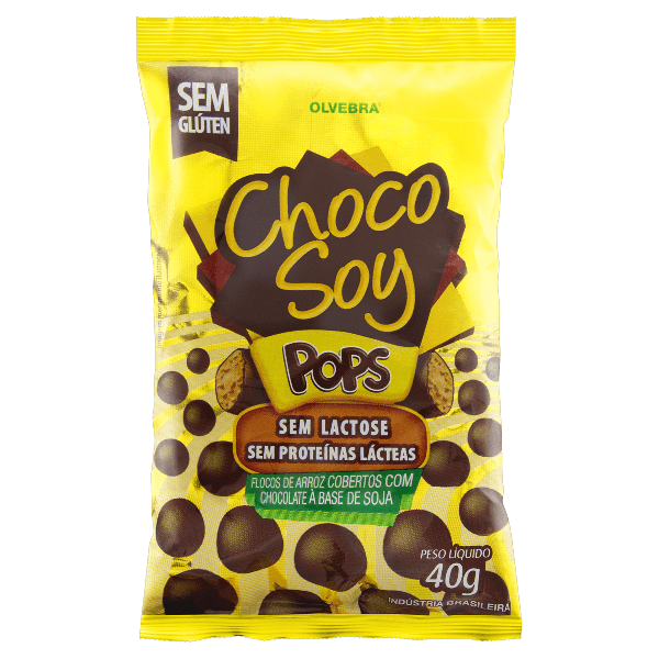 Chocolate Chocosoy 40g Pops