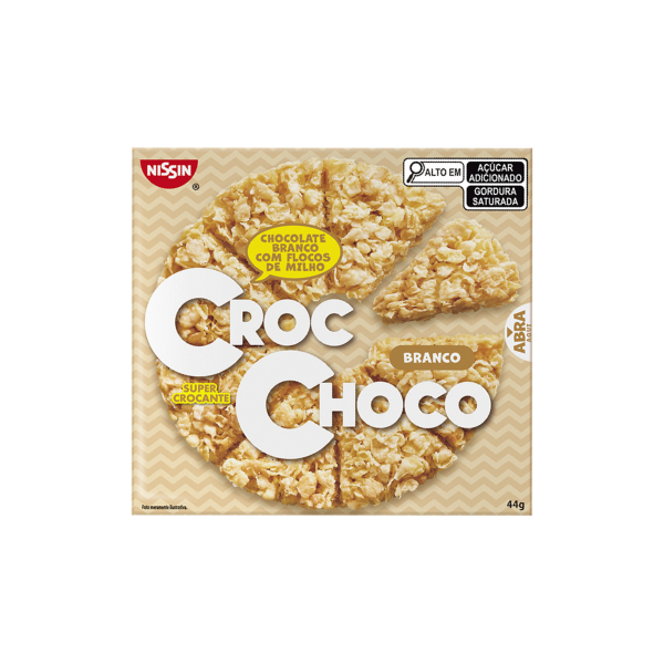 Chocolate Croc Choco 44g Branco