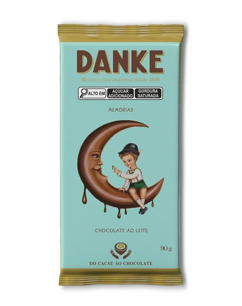 Chocolate Danke 90g Ao Leite