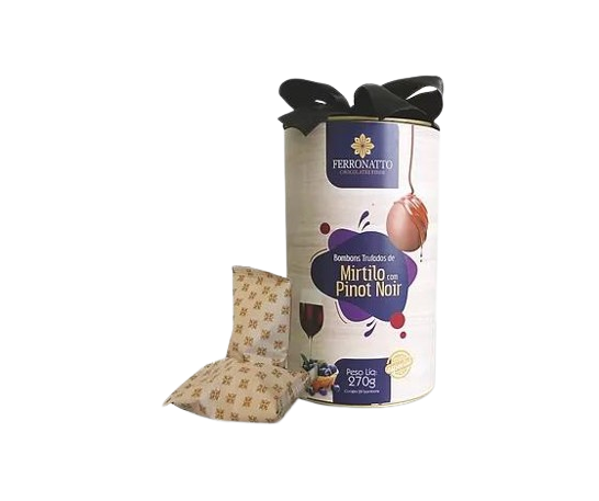 Chocolate Ferronatto 270g Trufados Mirtilo Pinot Noir