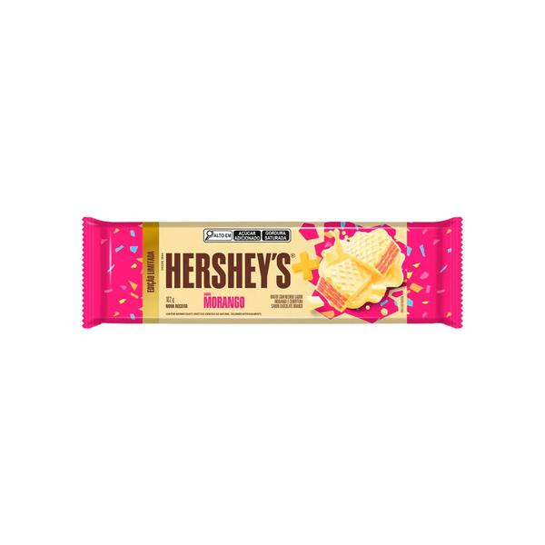 Chocolate Hersheys 102g Morango Chocolate