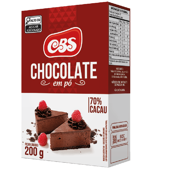 Chocolate Po Cbs 200g 70%
