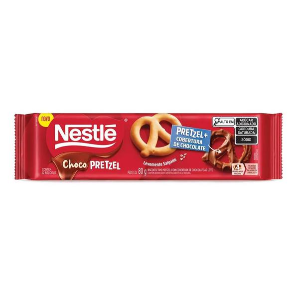 Chocopretzel Nestle 80g Chocolate Ao Leite
