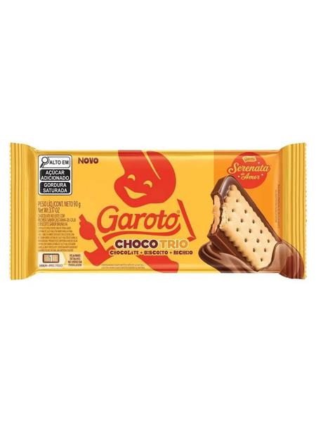 ChocoTrio Garoto 90g Serenata Amor
