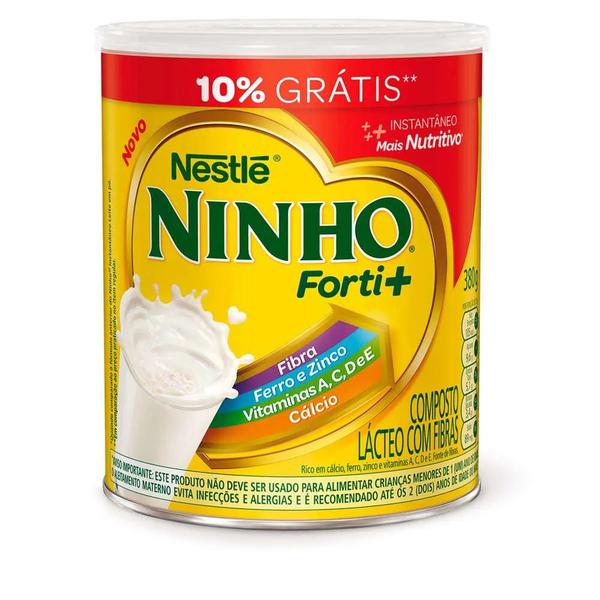 Composto Lacteo Ninho 380g Forti + 10% Gratis