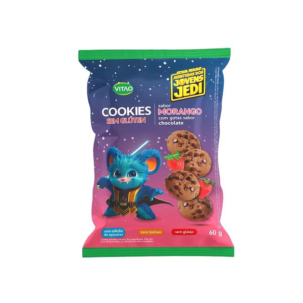 Cookies Vitao Disney 60g Morango S/ Gluten