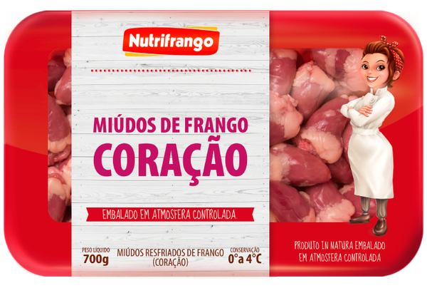 Coracao Atm Nutrifrango 700g