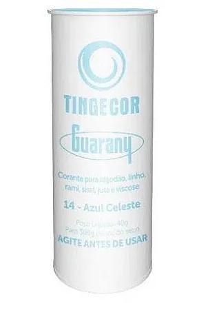 Corante Guarany 40g Tingecor Azul Celeste