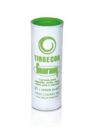 Corante Guarany 40g Tingecor Verde Claro