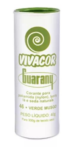 Corante Guarany 40g Vivacor Verde Musgo