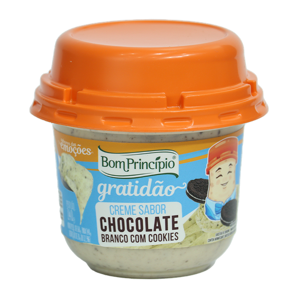 Creme Chocolate Bom Principio 250g Cookies