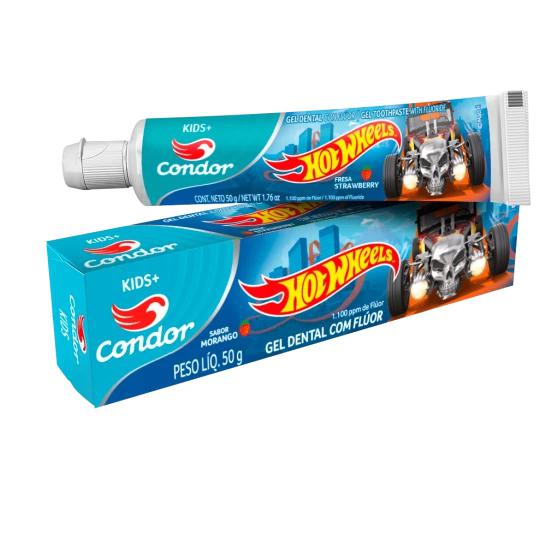 Creme Dental Condor 50g Hot Wheels