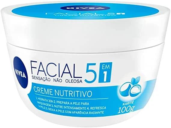 Creme Facial Nivea 100g Nutritivo