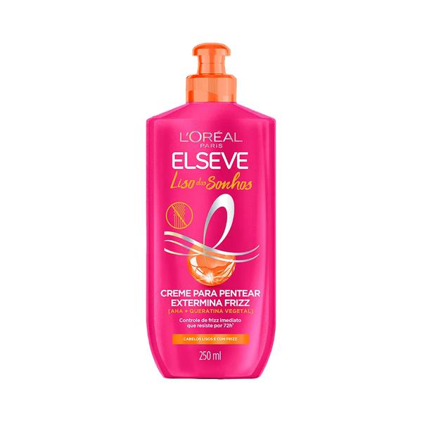 Creme Pentear Elseve 250ml Liso dos Sonhos