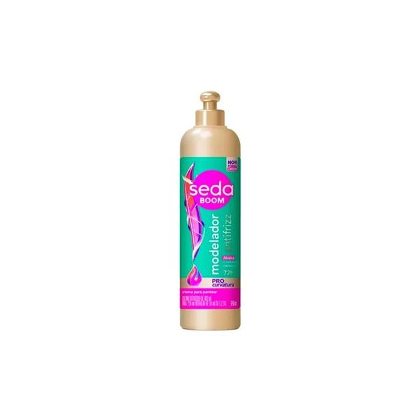 Creme Pentear Seda Boom 350ml Modelador Antifrizz