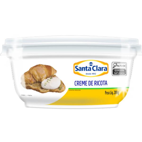 Creme Ricota Santa Clara 200g