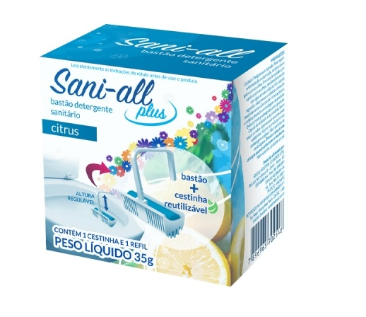 Desodorizador Sani All Kit 35g Citrus