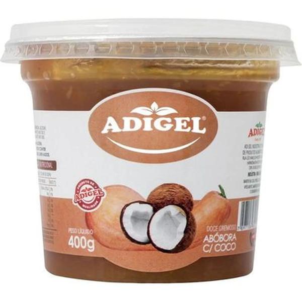 Doce Adigel 400g Abobora Coco