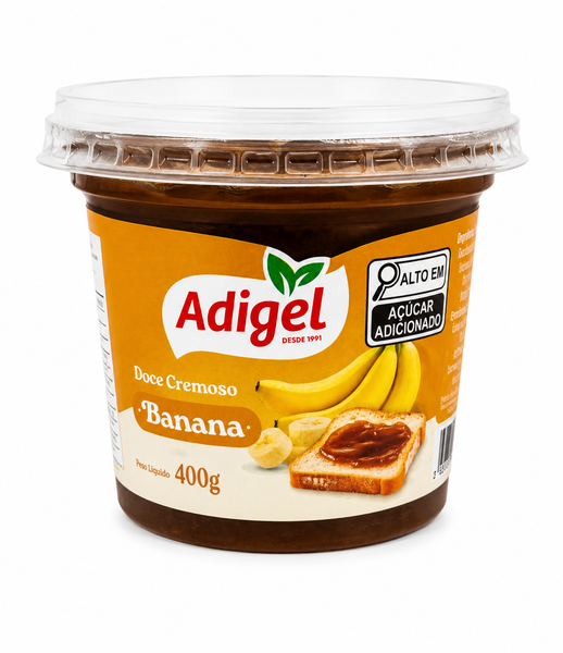 Doce Adigel 400g Banana