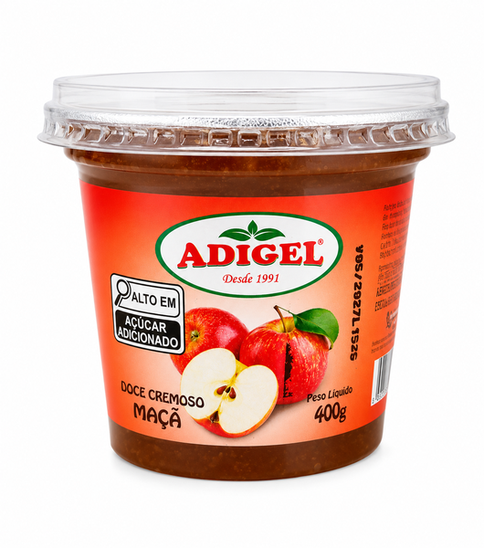 Doce Adigel 400g Maca