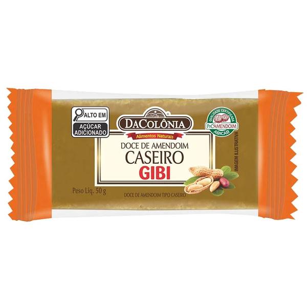 Doce Amendoim Caseiro DaColonia 50g Gibi