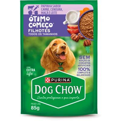 Dog Chow 85g Otimo Comeco Filhote CarCenMacLeite