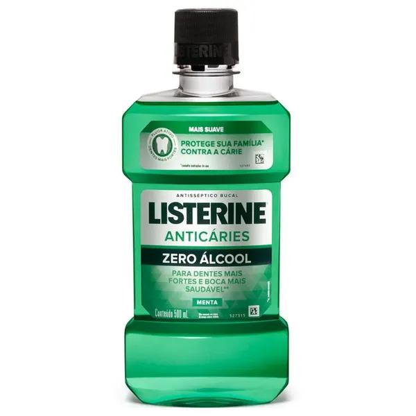 Enxaguante Bucal Listerine 500ml Zero Anticaries