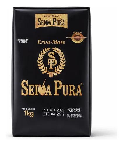 Erva Mate Seiva Pura 1kg Vacuo Premium