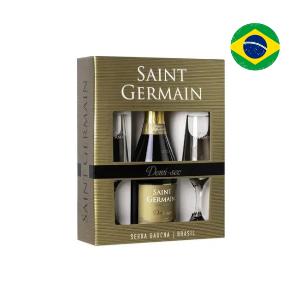 Espumante Saint Germain 660ml Demi Sec 2 Taca