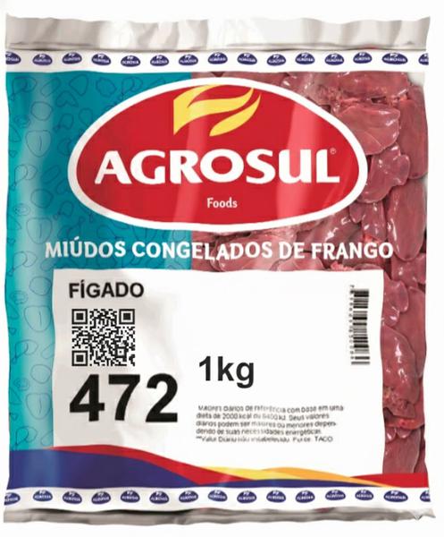 Fígado Agrosul 1Kg Congelado