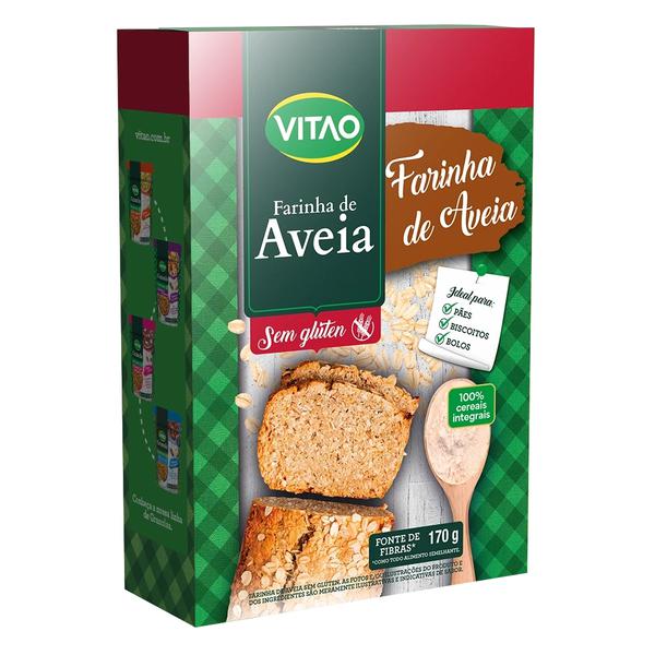 Farinha Aveia Vitao 170g Sem Gluten