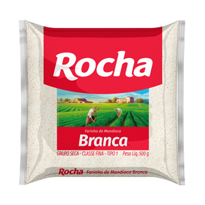 Farinha Mandioca Rocha 500g Branca