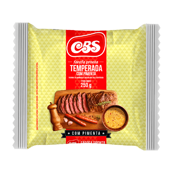 Farofa Cbs 250g com Pimenta