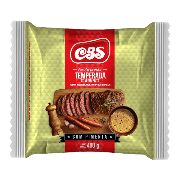 Farofa Cbs 400g com Pimenta