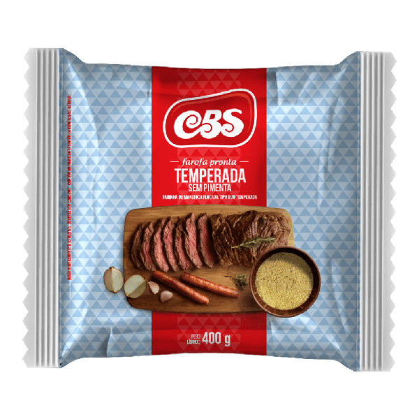 Farofa Cbs 400g s/ Pimenta