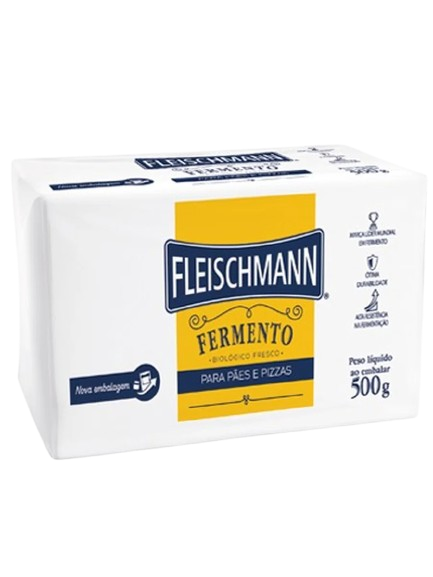 Fermento Fresco Fleischmann 500g