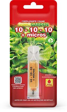 Fertilizante Ouro Garden 5ml 10 - 10 - 10