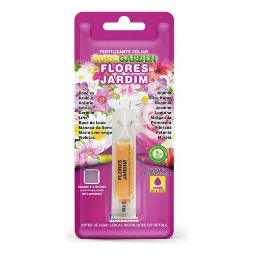 Fertilizante Ouro Garden 5ml Flores Jardim