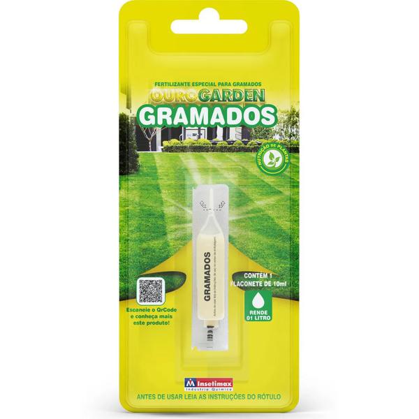 Fertilizante Ouro Garden 5ml Gramados