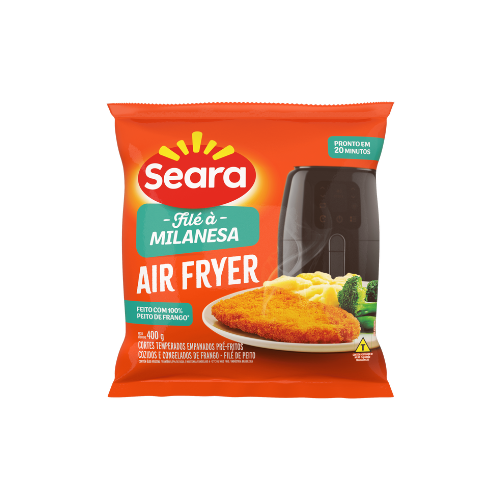 File Milanesa Seara 400g Air Fryer