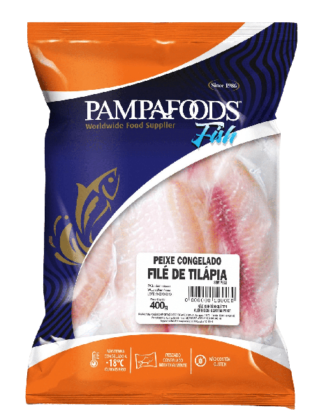 File Tilapia PampaFoods 500g