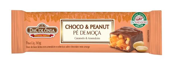 gChoco & Peanut Da Colonia 30g Chocolate Meio Amaro