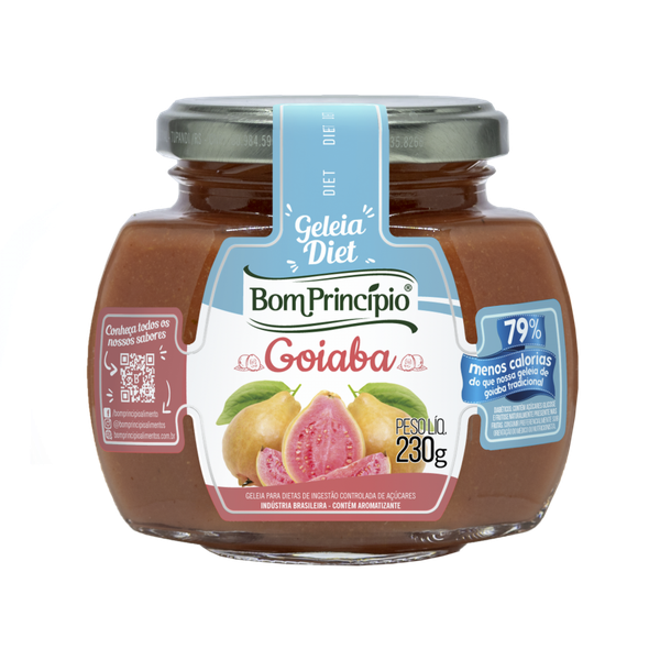 Geleia Bom Pricipio Diet 230g Goiaba