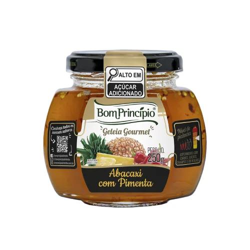 Geleia Bom Principio 250g Abacaxi Pimenta