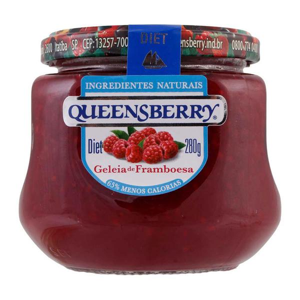 Geleia Queensberry Diet 280g Framboesa