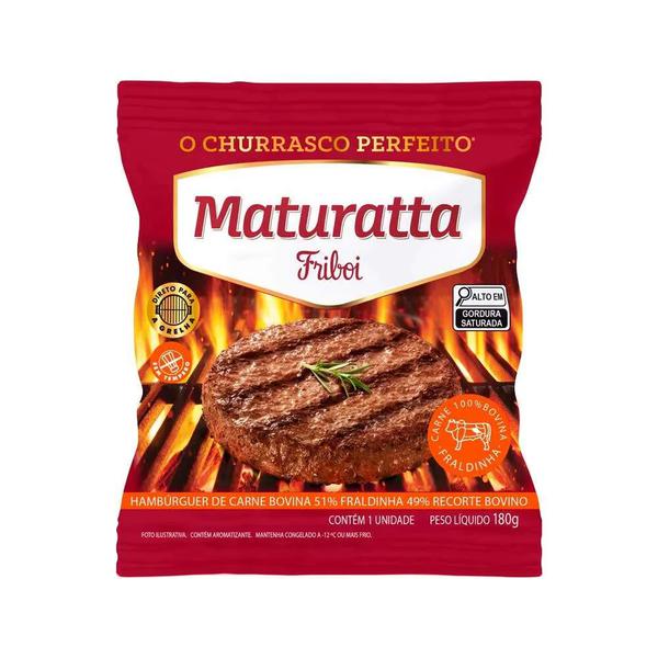 Hamburguer Maturatta 180g Fraldinha