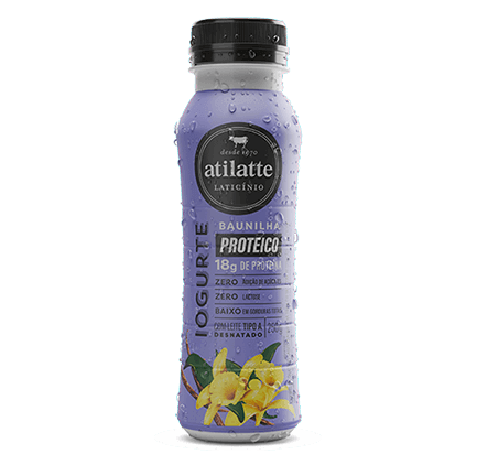 Iogurte Ati Latte Proteico 250g Baunilha