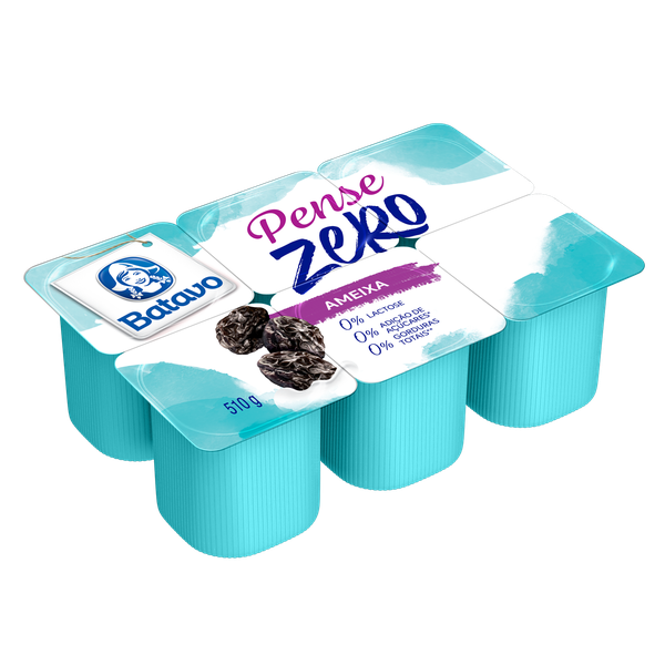 Iogurte Batavo 510g Pense Zero Ameixa