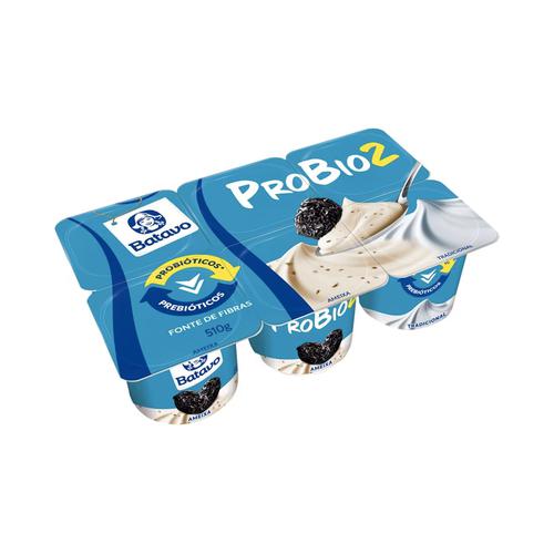 Iogurte Batavo 510g ProBio2 Ameixa